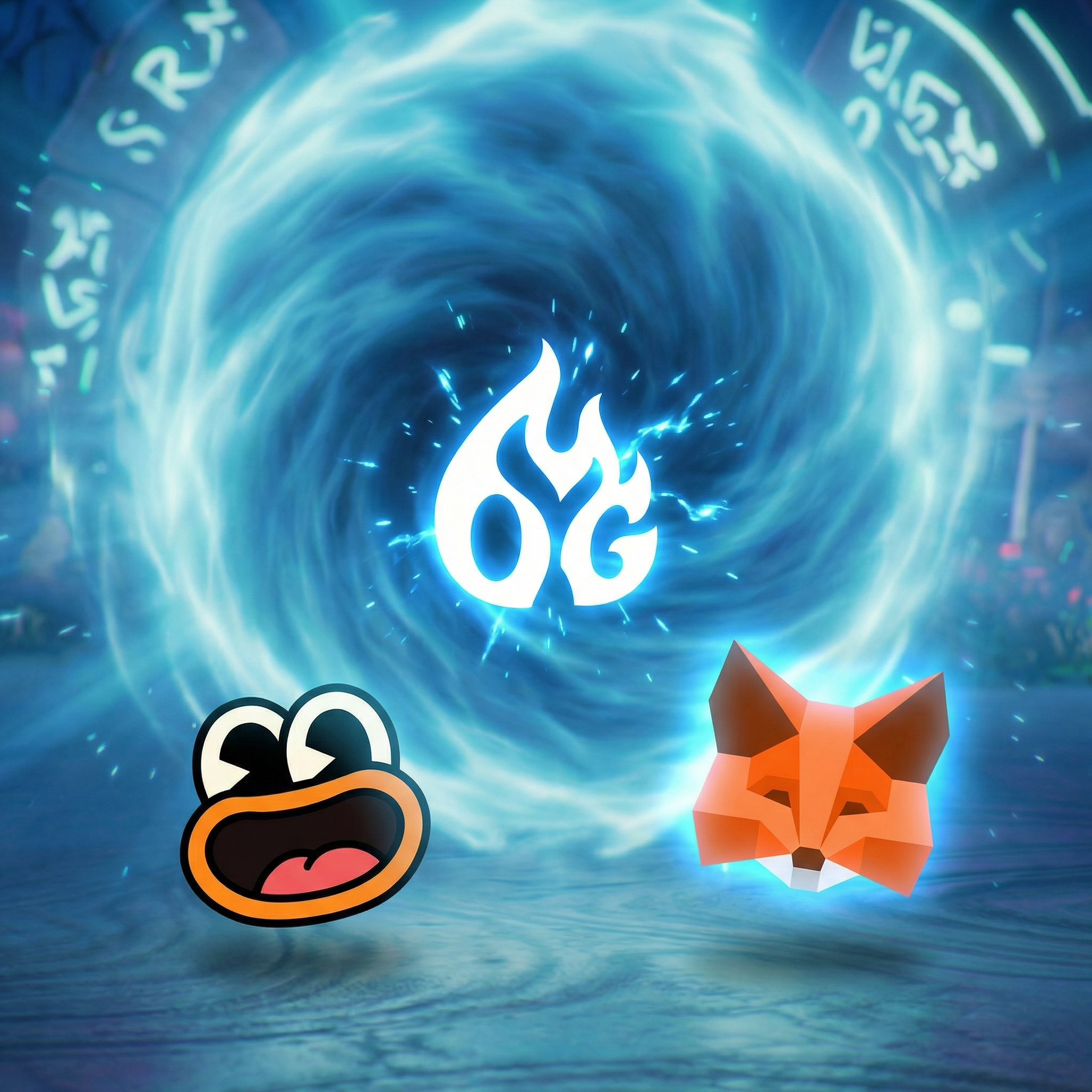 Franky × MetaMask campaign artwork